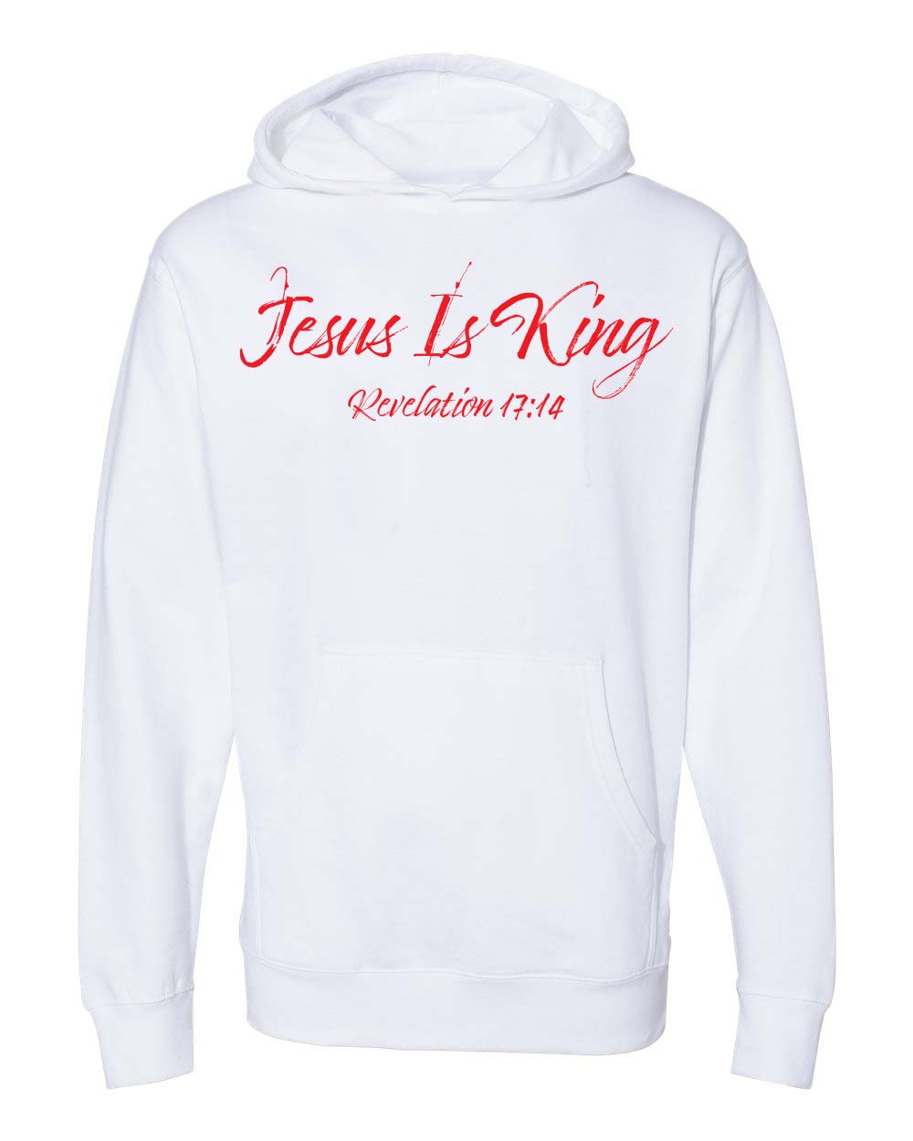 Jesus Is King – Revelation 17:14 Hoodie - Faith Defines Us