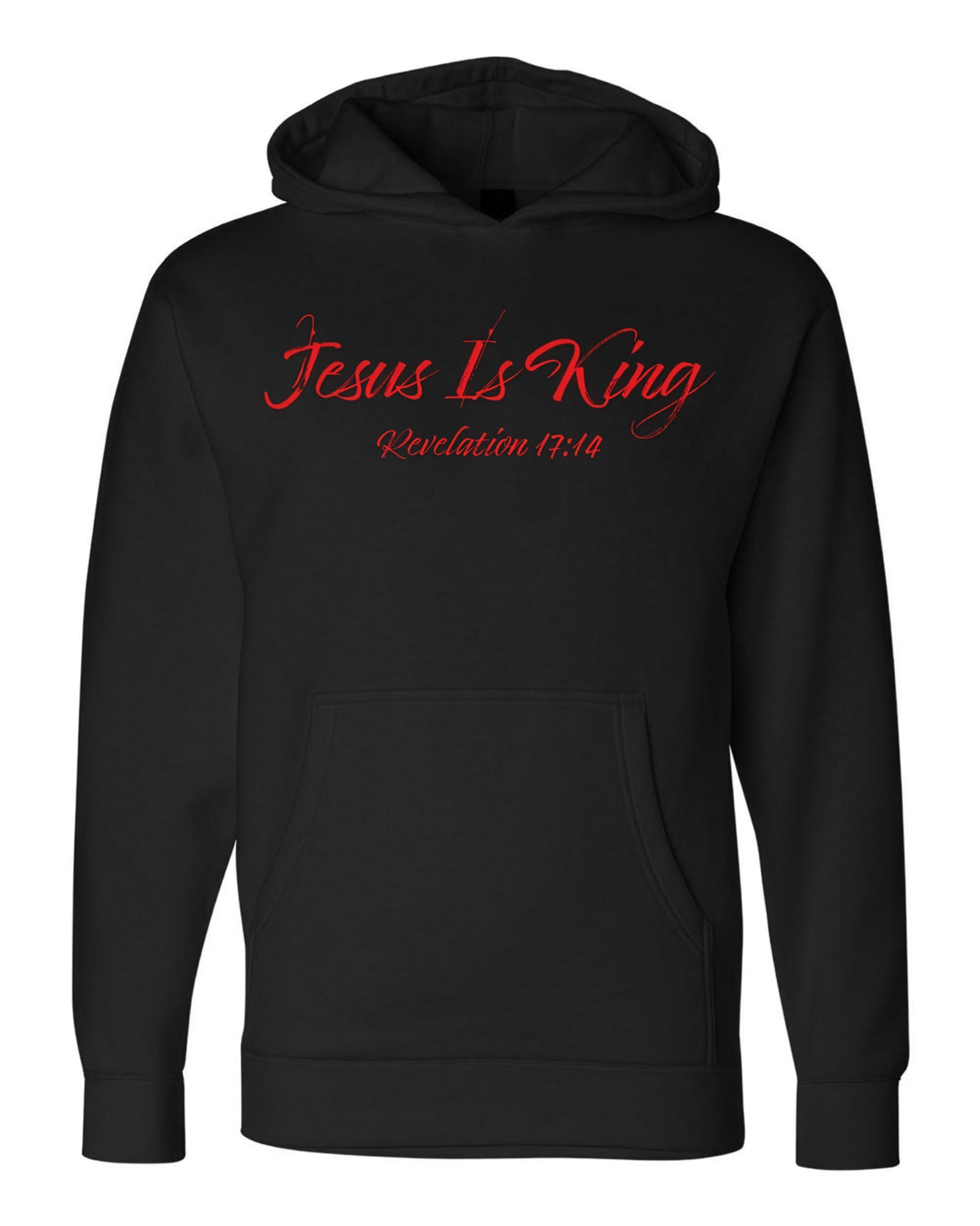 Jesus Is King – Revelation 17:14 Hoodie - Faith Defines Us