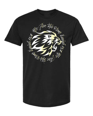 Exclusive We Are His Roar T-Shirt - Faith Defines Us