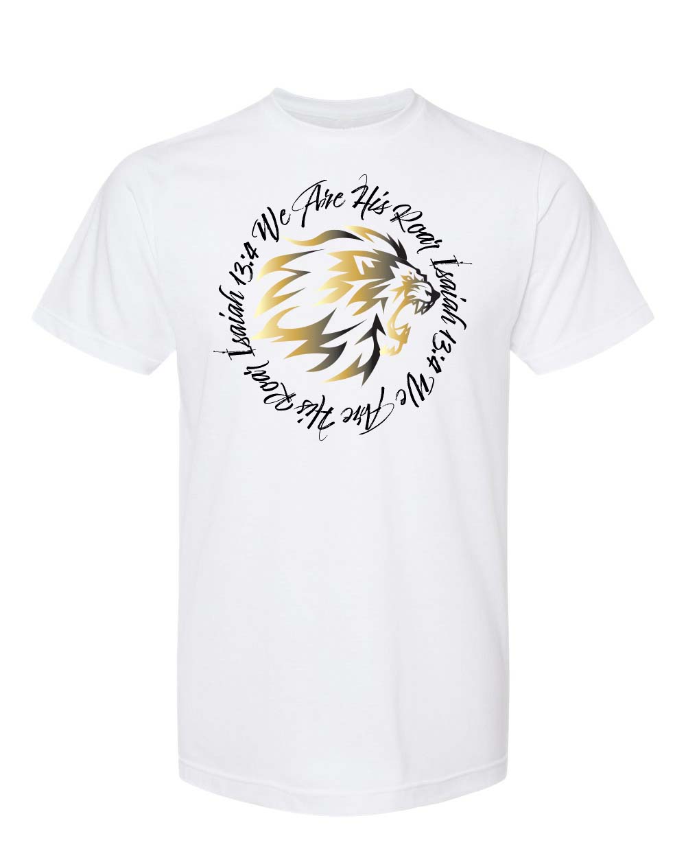 Exclusive We Are His Roar T-Shirt - Faith Defines Us