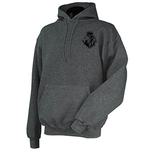 Lion of Judah- Pullover Hoodie with Embroidering - FDU - Faith Defines Us