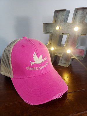 Faith Defines Us Dove Trucker Hat - FDU - Faith Defines Us