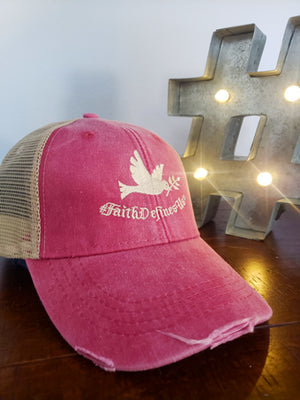 Faith Defines Us Dove Trucker Hat - FDU - Faith Defines Us