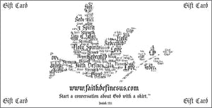 Faith Defines Us -Gift Card - FDU - Faith Defines Us