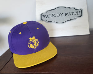 Lion of Judah - Sports Edition Snapbacks - FDU - Faith Defines Us