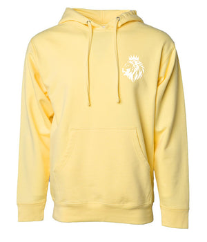 Lion of Judah- Pullover Hoodie with Embroidering - FDU - Faith Defines Us