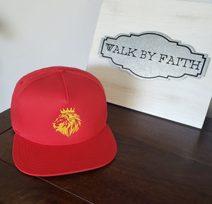 Lion of Judah - Sports Edition Snapbacks - FDU - Faith Defines Us