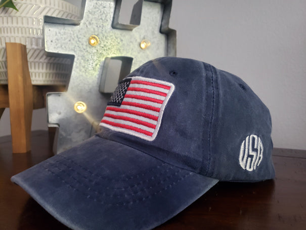 America Baseball Caps - FDU - Faith Defines Us
