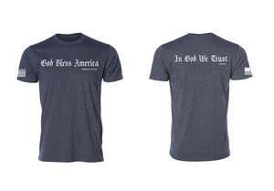 God Bless America Tee - FDU - Faith Defines Us