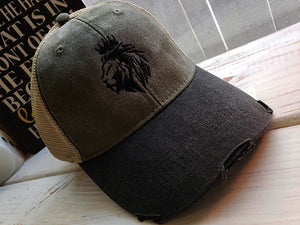 Lion of Judah- Trucker Hats - FDU - Faith Defines Us