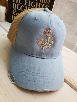 Lion of Judah- Trucker Hats - FDU - Faith Defines Us