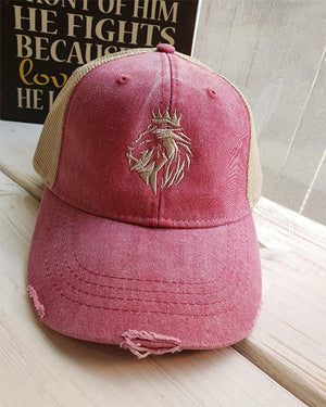 Lion of Judah- Trucker Hats - FDU - Faith Defines Us